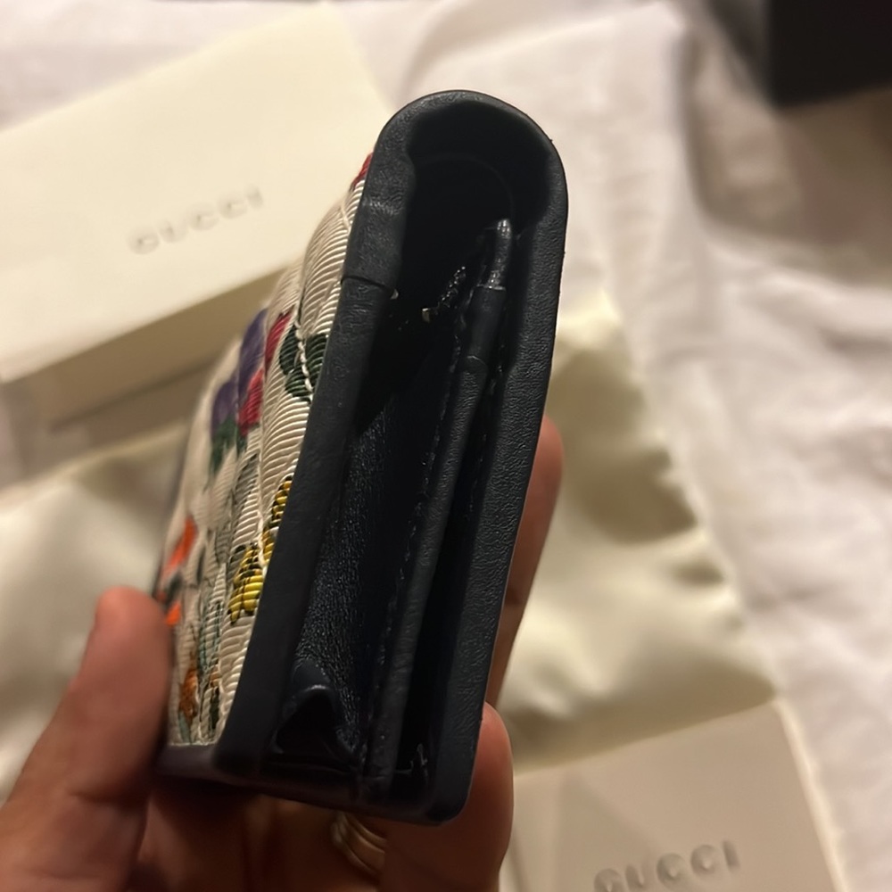 Gucci GG Trapuntata‎ Zumi Floral Wallet - Picture 12 of 16